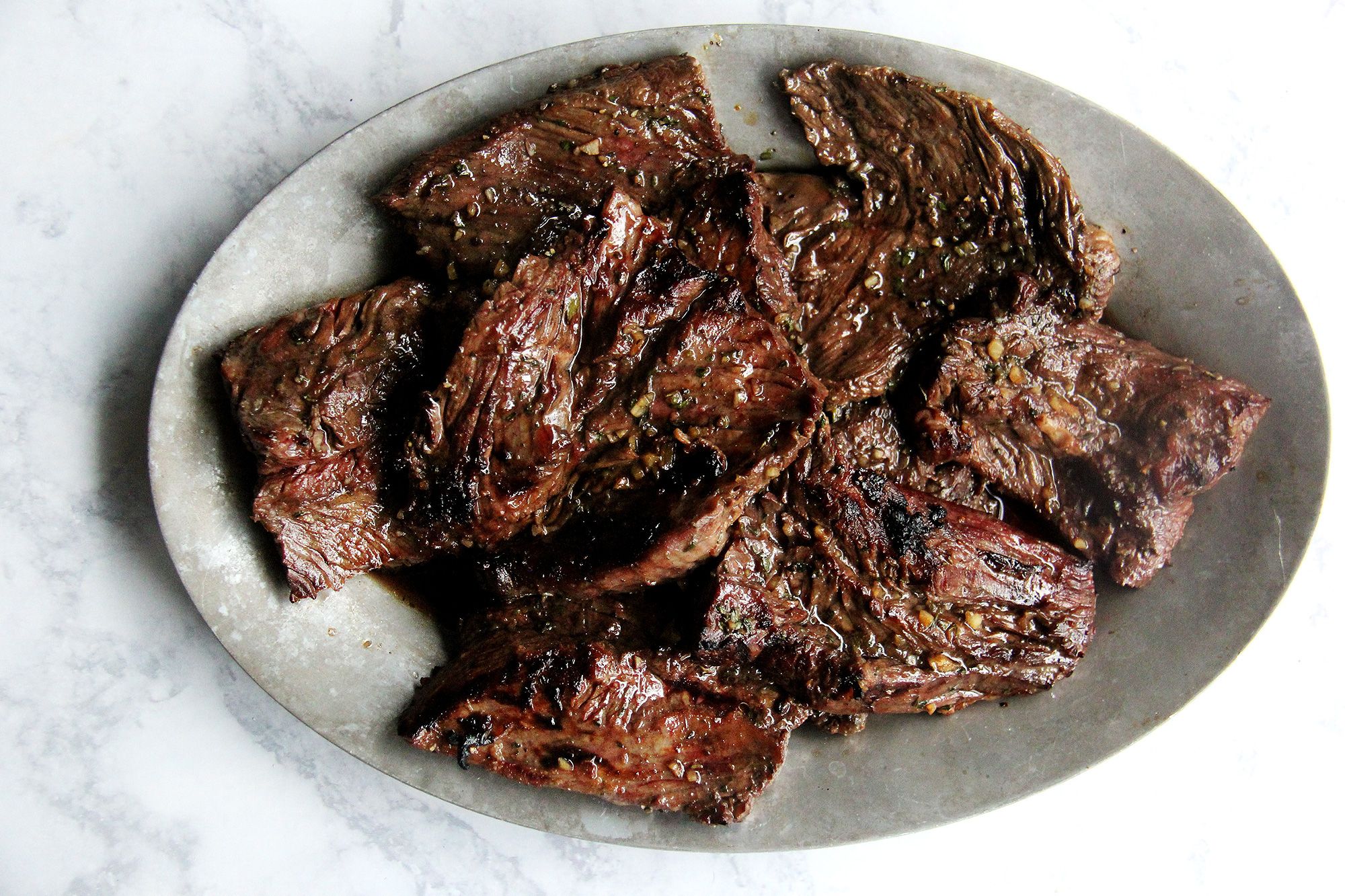 Ultimate Flavor: Grilled Hanger Steak with Worcestershire & Thyme